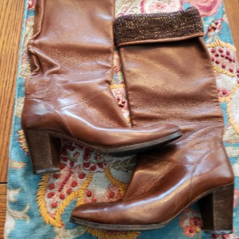 Vintage Vero Cuoio Italian Boots